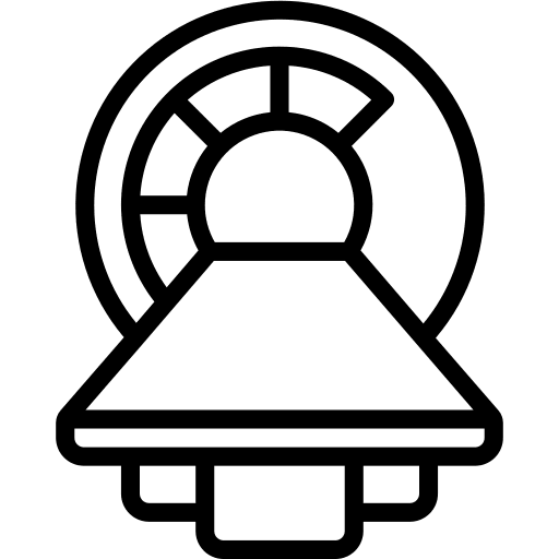Mri hospital scanning device scanner icon