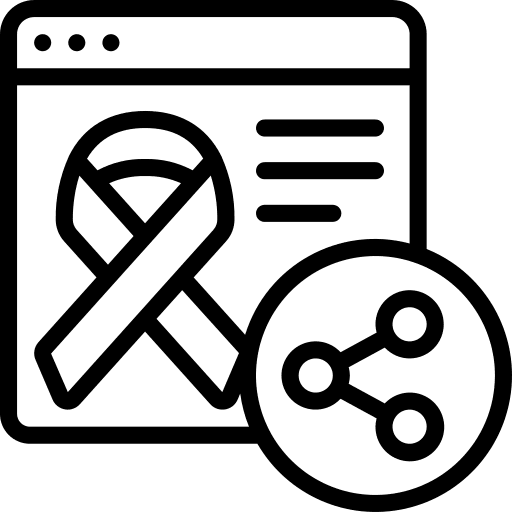 Website info awareness research icon