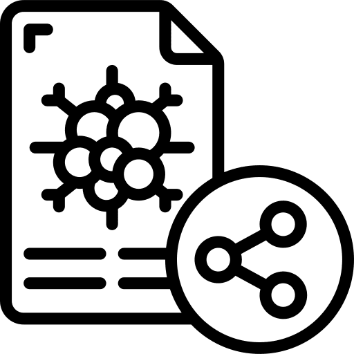 Document healthcare and medical document cell icon
