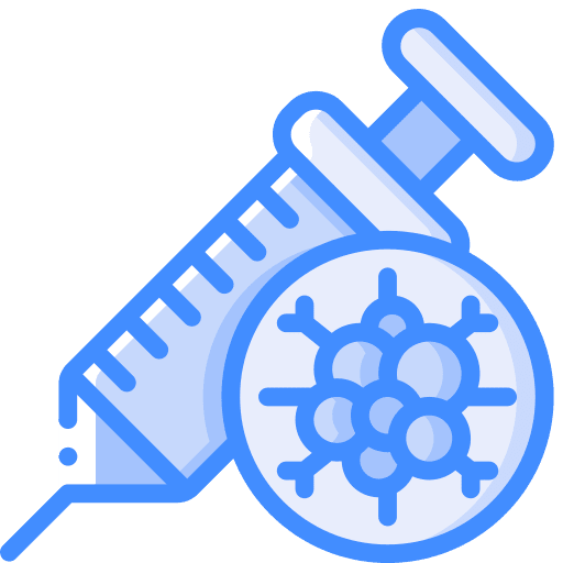 Injection injection syringe vaccine icon