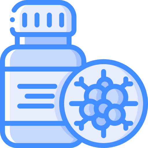 Bottle cure pills pharmacy icon