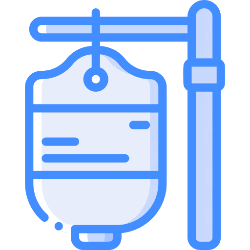 Iv bag healthcare and medical chemotherapy illness icon