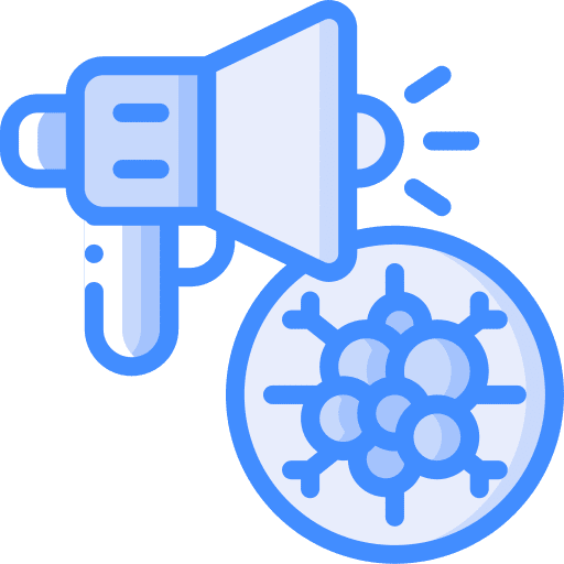 Cancer health marketing awareness icon