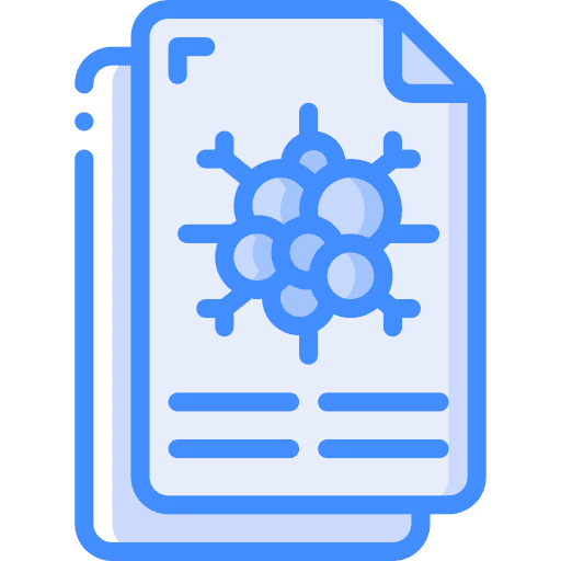 Document document medical report page icon