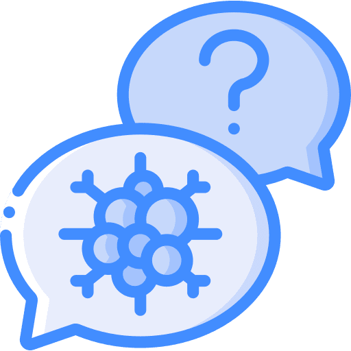 Messages question messages cancer icon