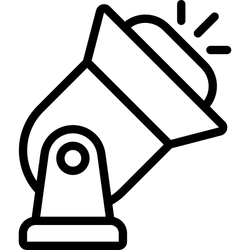 Disco light stage electronics theatre icon