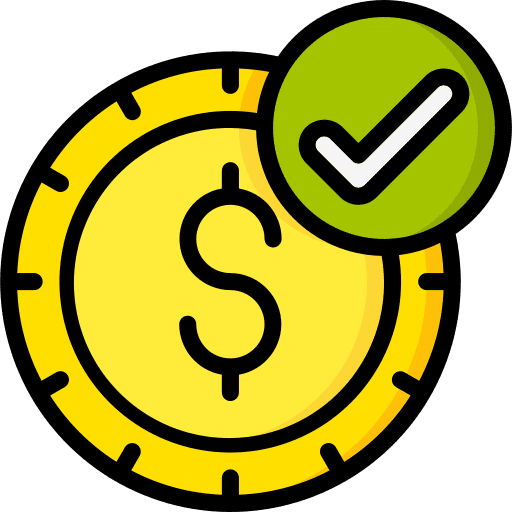 Dollar approval payment approved icon