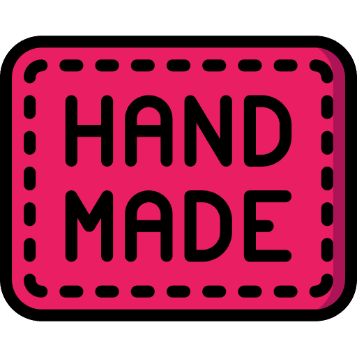 Hand made label diy tag icon