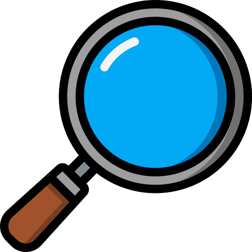 Magnifying glass loupe ui magnifying glass icon
