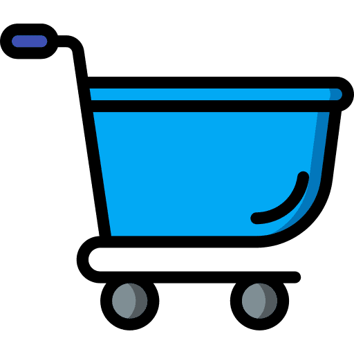 Shopping cart shopping center commerce shopping cart icon