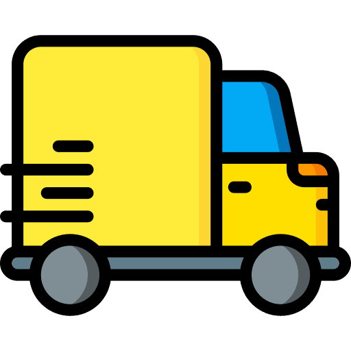 Fast delivery transport fast delivery delivery truck icon