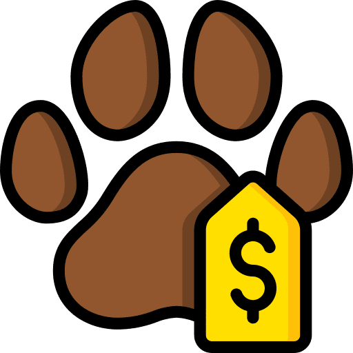 Pet shop pets commerce and shopping pet shop icon