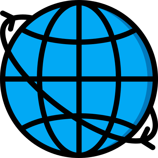World seo and web global commercial icon