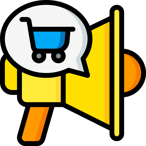Megaphone speaker advertising loud icon