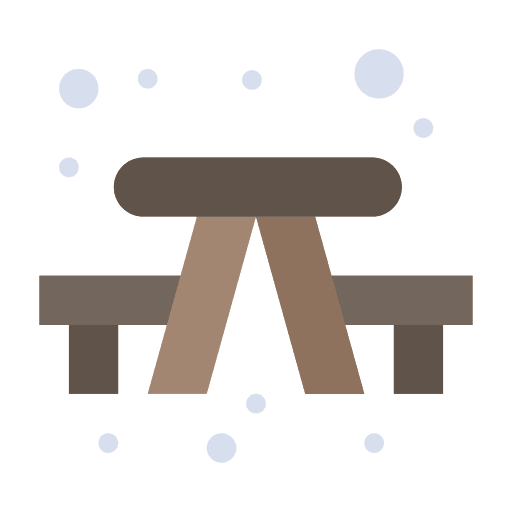Bench wooden chair architecture and city leisure icon Bench wooden chair architecture and city leisure icon