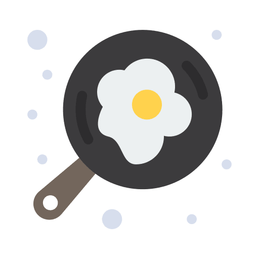 Egg meal bacon breakfast icon Egg meal bacon breakfast icon