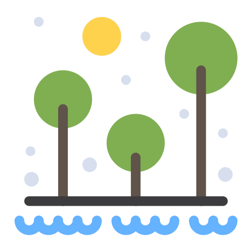 Forest park woodland nature icon Forest park woodland nature icon