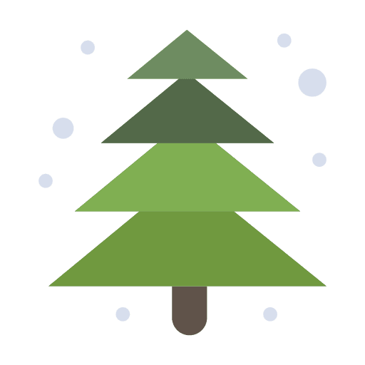 Tree cold shovel nature icon