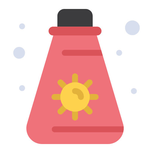 Cream sunscreen cosmetic sun cream icon Cream sunscreen cosmetic sun cream icon
