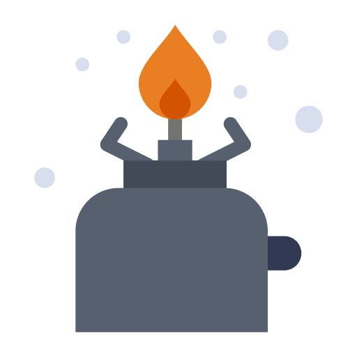 Gas cylinder fuel recycle cooking icon Gas cylinder fuel recycle cooking icon