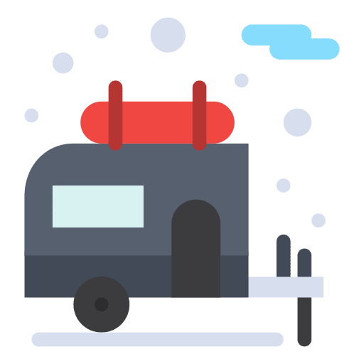 Motorhome holiday travel vacation icon Motorhome holiday travel vacation icon