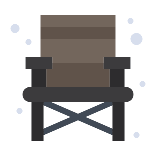 Chair kitchen seat furniture and household icon Chair kitchen seat furniture and household icon