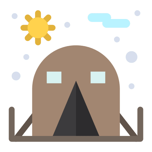 Tent hobbies and free time outdoor camping icon Tent hobbies and free time outdoor camping icon