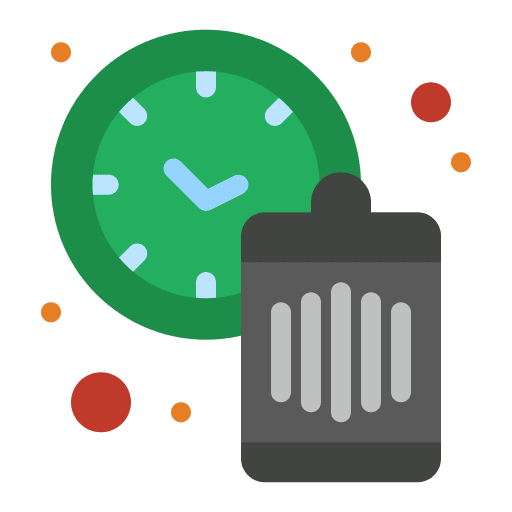 Efficiency schedule efficiency timetable icon