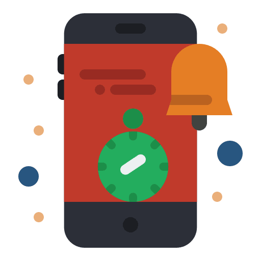 Notification alarm clock chronometer notification icon