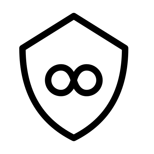 Infinity sync secure loop icon