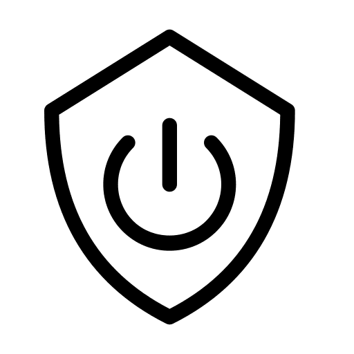 Power private encrypted power icon