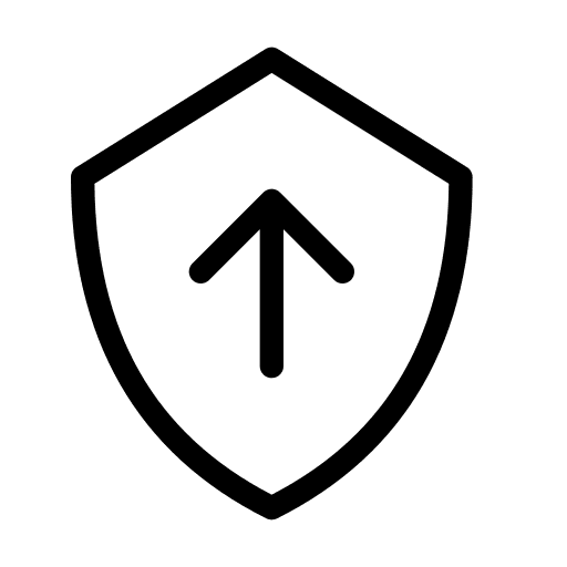 Upload encryption privacy upload icon