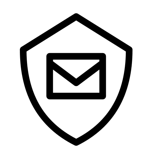 Email secure letter privacy icon