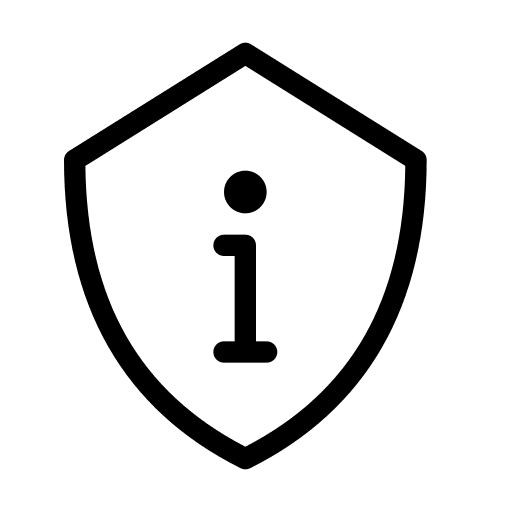 Info encryption learn certificate icon