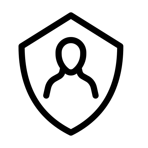 Profile privacy user profile icon