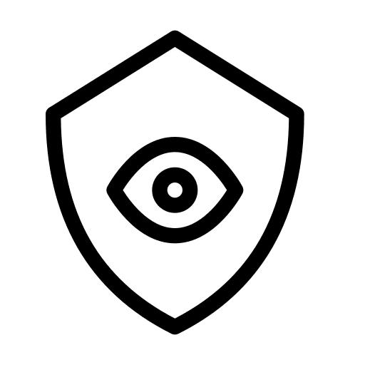 View secure encrypted private icon
