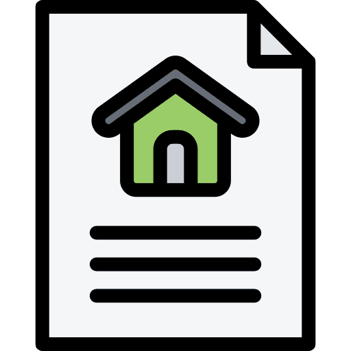 Document house paper document icon Document house paper document icon