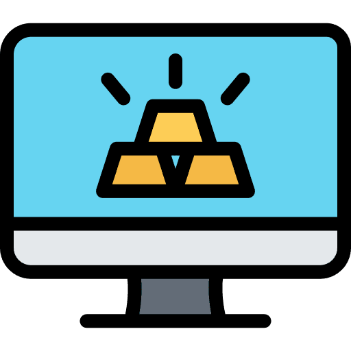 Monitor monitor application bank icon Monitor monitor application bank icon