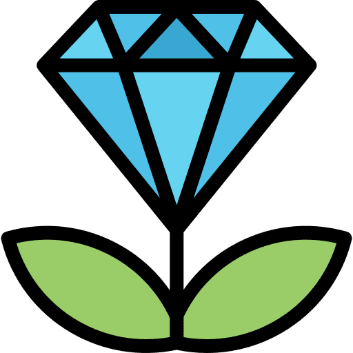 Return on investment growth wealth plant icon Return on investment growth wealth plant icon