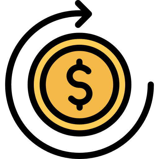 Return on investment return on investment business and finance circulation icon Return on investment return on investment business and finance circulation icon