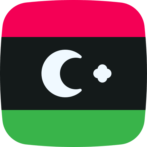 Libya flags libya country icon Libya flags libya country icon