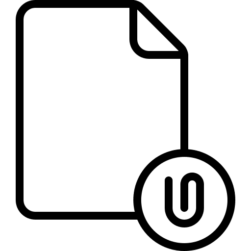 Attach file attachment attach file attach icon