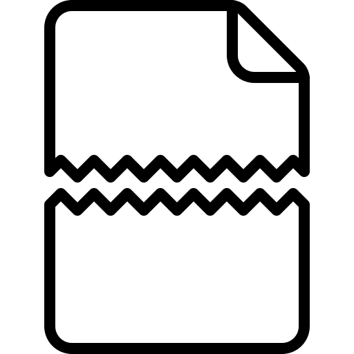 Paper shredder paper shredder file document icon