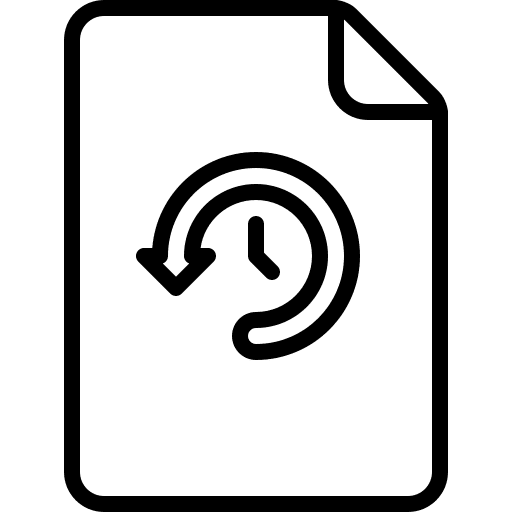Backup file refresh sync files and folders icon