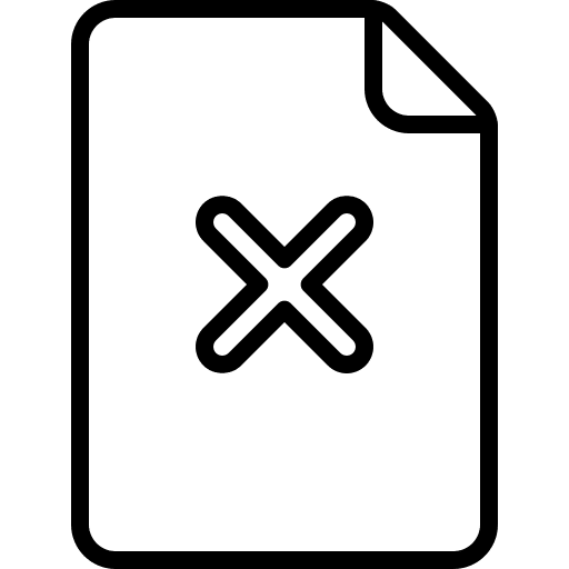 Corrupted file damaged corrupt corrupted file icon