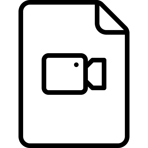Video file video video ad video file icon