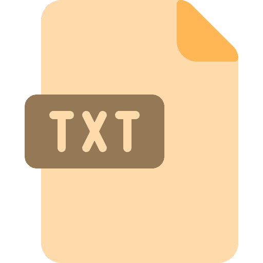 Txt file txt extension files and folders document icon