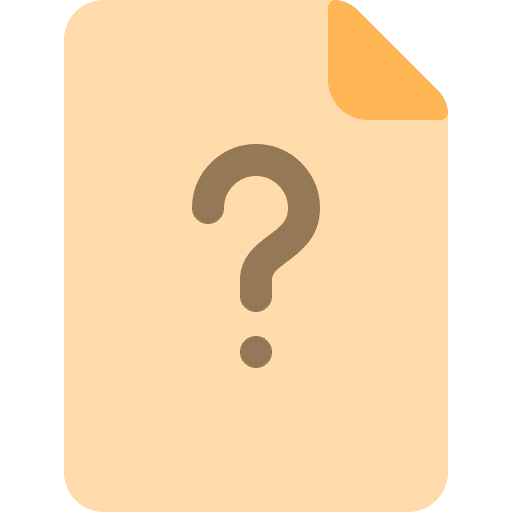Unknown mail no data unknown file icon
