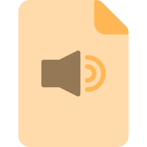 Audio file audio file document audio icon
