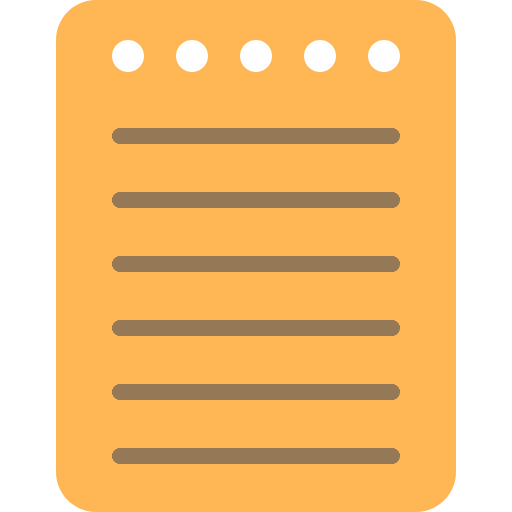 Note planner document note paper icon